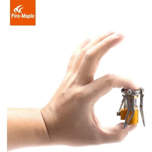 Fire Maple Camping Gas Stove Burners Hiking Picnic Cooker Ultralight Outdoor Mini Titanium Gas Stove Cooker 45g 2600W FMS-300T