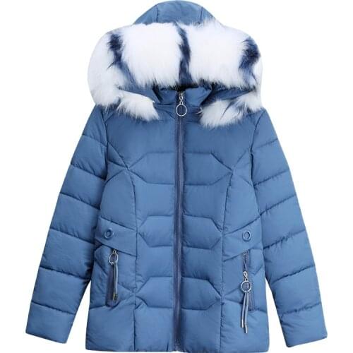 2020 new Fashion Winter Jacket Women Big Fur Cotton Padded Thick Down Parkas X-Long Female Jacket Coat Slim Warm Winter Outwear