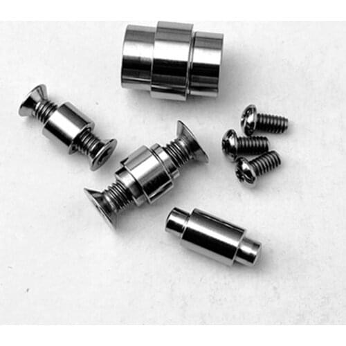 Metal Alloy Spindle Support Shaft Folding Pocket Knife Back Clamp Screws kit For Para 3 C223