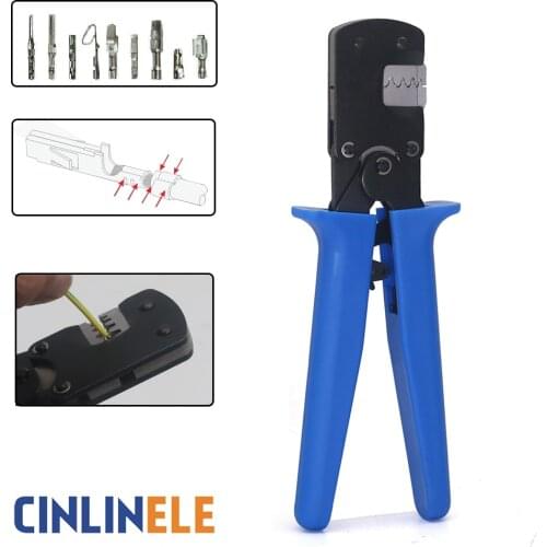 MINI DuPont terminal Crimping Pliers 0.08-0.5mm 28-20 AWG Crimp Range Crimper for XH2.54/PH2.0/ZH1.5/SH1.0/ 2.0/2510 Tools