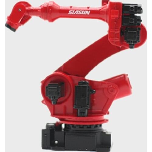 1:18 Siasun Industrial Robot Arm Model 6 Axis Simulation Manipulator Mechanical Arm Model Rotatable Scene Model Gift