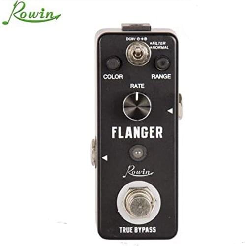 Rowin Guitar Effects Classical Flanger Effects Pedal For Guitar Pure Analog Flanger Effect Guitar Accessories