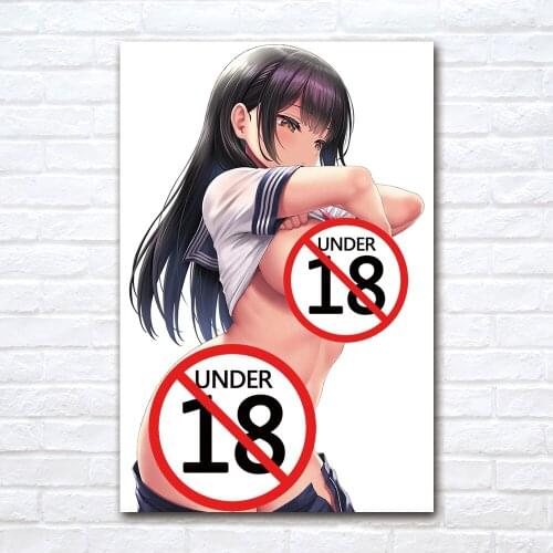 Sexy Beauty Hot Body Cartoon Canvas Painting Contemporary Art Anime Poster Print Wall Picture for Living Room Home Decor