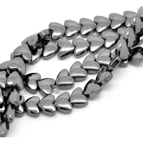 STENYA 6mm Nomagnetic Hematite Gem Natural Stone Beads Spacers Necklace Charms Earrings Bracelet Jewelry Findings Accessories