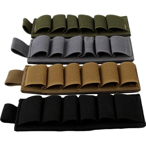 Tactical Hunting Shell Holder 6 Round Military Paintball Pouch Magic Paste Holder Pouch YC977183