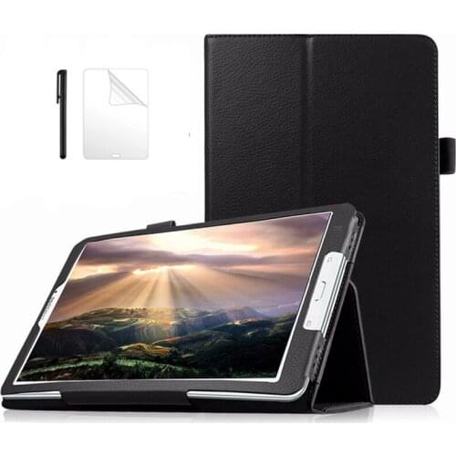 Stand Protective PU Leather Tablet Case Cover For Samsung Galaxy TAB E 8.0 SM T377 T377V T375 T375V T375P 8 inch case +FilmPen
