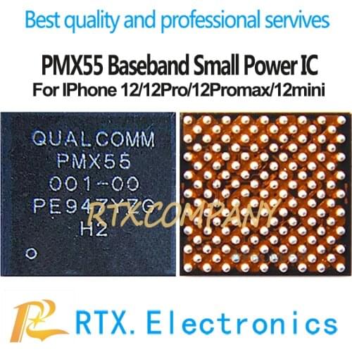 343s00437 For IPhone12 12pro Main Power IC 12mini 12Promax PMX55 001 PMIC BBPMU Baseband Small Power Controller Management Chip