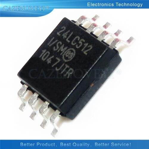 5pcs/lot PIC24LC512-I-SM 24LC512-I/SM 24LC512 SOP-8 In Stock