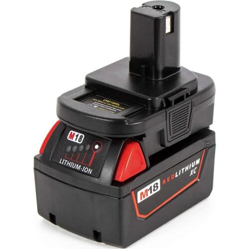 1pc DM18RL Battery Converter Adapter USB DM20ROB for RYOBI Convert DEWALT 20V Milwaukee M18 To 18V Battery Adapter Tool