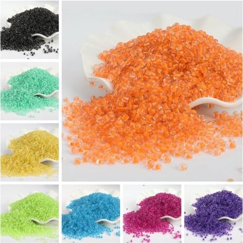 500pcs/lot 3mm Crystal Round Hole Loose Beads Transparent Inside Colours Czech Glass Beads For DIY Jewelry Making Handmade DIY