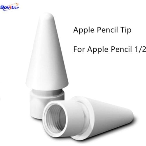 Bovitar Sensitive Stylus Tip Replacement Plastic Practical High Accuracy Spare Nib Electronic TouchScreen For Apple Pencil