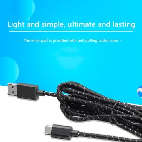 Data Transmission Controller Charging Cables Portable Carrying Cords Type-C Dustproof Decors for XBOX ONE ELITE 2