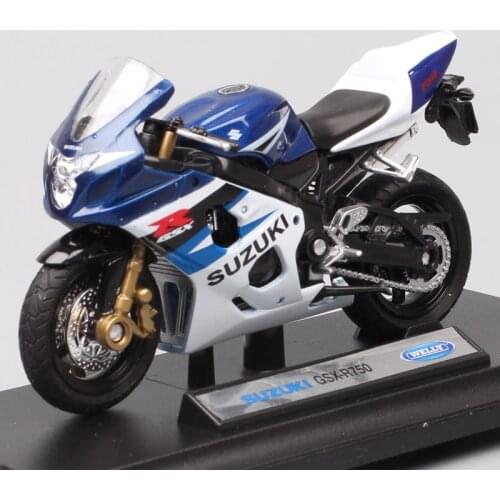Childrens 1:18 scales mini Welly SUZUKI GSX-R750 Gixxer 750 sport moto bike models Diecasts & Toy Vehicles motorcycle Replicas