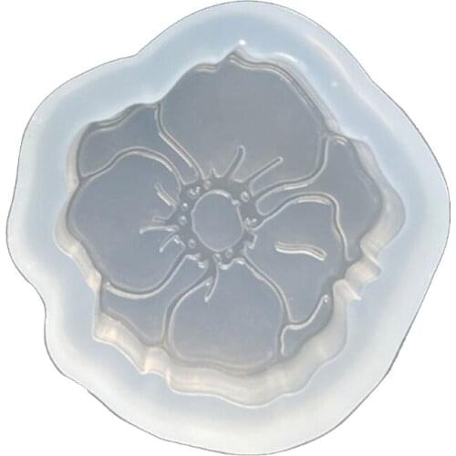 Camellia Rose Flower Molds for Epoxy Resin Silicone Molds for Resin Casting Jewelry Making Supplies Handmade Keychains B03B