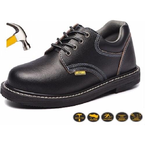 Indestructible Shoes Anti-puncture Safety Shoes Work Sneakers Male Designer Shoes Anti-smash Waterproof Non-slip Steel Toe Shoes