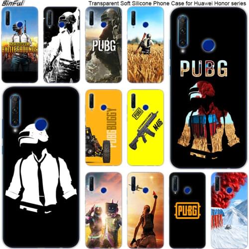 Hot Keep Calm Pubg game Soft Silicone Phone Case for Huawei Honor 20 20i 10 9 8 Lite 8X 8C 8A 8S 7S 7A Pro View 20 Fashion Cover
