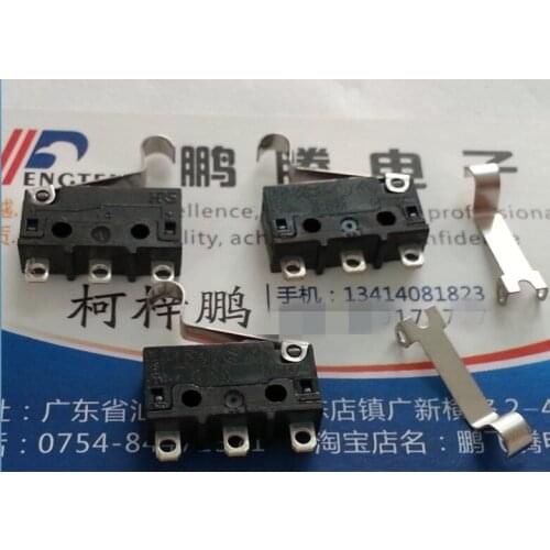 1PCS Japan Hirose HRS small micro switch stroke switch limit switch 3 feet DE2L-AAAA with handle