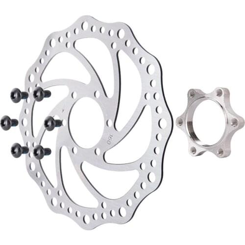 160mm Disc Brake Rotor Stainless Steel Rotor Disc Brake For MTB Mountain Road Cruiser Bike Bicycle parts