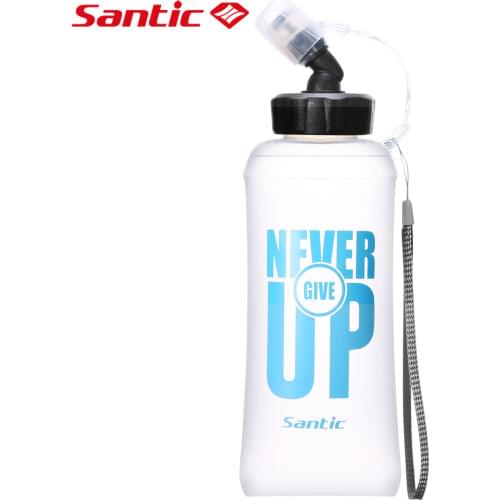 Santics New Cycling Water Cup Sports Soft Water Bottle Road Bike Water Bottle Portable Riding Equipment 500ML