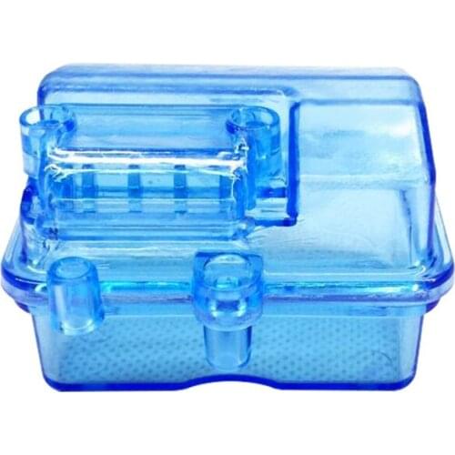 Blue Plastic Waterproof Receiver Receiving Box for Huanqi 727 / Slash RC Car Remote Control Accessory