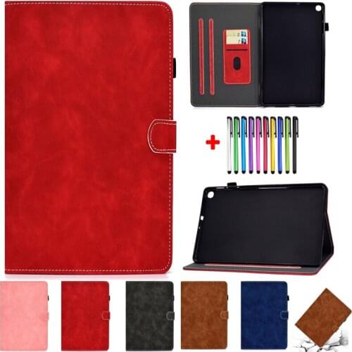 2020 Tablet Fold Shell For Samsung Tab S6 Lite Case 10.4 SM-P610 P615 Stand Cover For Galaxy Tab S6 Lite Case SM-P615 Funda+Pen
