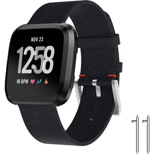 SOONHUA Quality Nylon Skin Friendly Replacement Wristband Refined Strap Various Color Band For Versa Sport Smartband Accessories