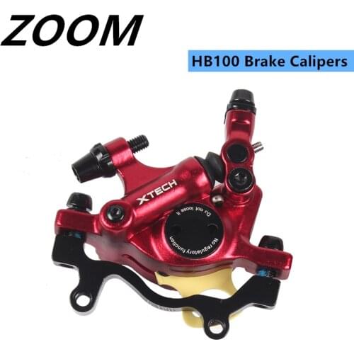 ZOOM XTECH HB100 MTB Front And Rear Hydraulic Disc Brake Calipers For Mountain Bike Bicycle 120/140/160/180MM MT200 M315