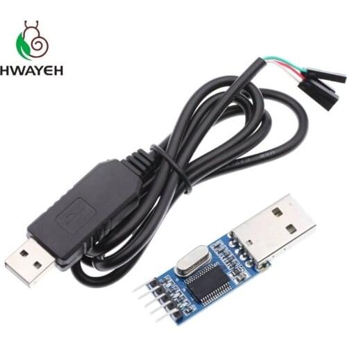 1pcs PL2303HX USB to UART TTL+1pcs PL2303 USB MODULE for arduino