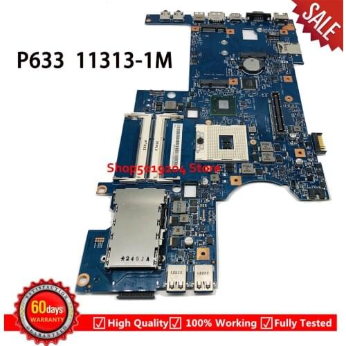 11313-1M 48.4VT01.01M mainboard for Acer TravelMate P633 laptop motherboard