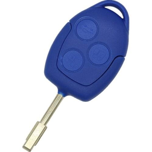 5pcs/lot 3 Buttons Replacement Transit Connect Set Remote Key Shell For Ford car key case cover fob