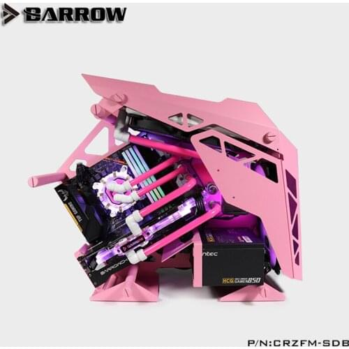 Barrow Acrylic Board as Water Channel use for COUGAR CONQUERORmini Computer Case for Both CPU and GPU Block RGB 5V 3PIN Waterway