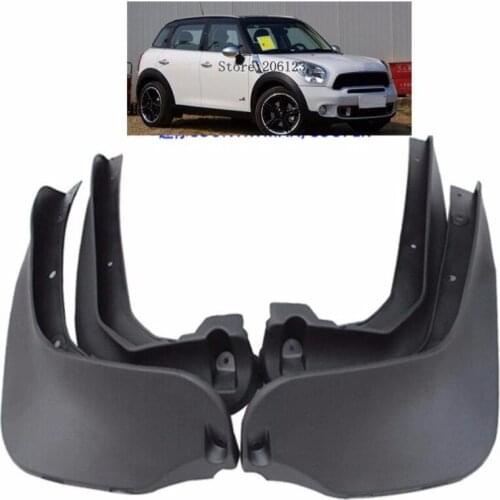 FRONT REAR MUD FLAPS FIT FOR MINI COUNTRYMAN R60 2010-2016 MUDFLAPS MUD FLAP SPLASH GUARD 2011 2012 2013 2014 2015 FENDER