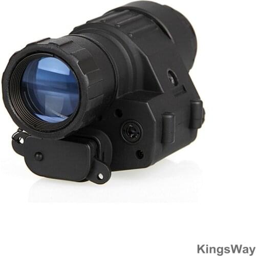 Black PVS14 Style Digital Tactical Night Vision Scope For Shooting Telescope Monocular