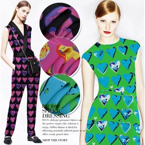 CNUM SCC014 Silk CDC/ Heart Shape /Silk Fabric 90% Silk 10% Spandex Heavy/ Width1.25yd Thickness:38mm/Unit:m