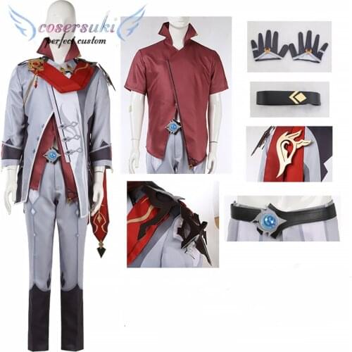 Genshin Impact Childe Tartaglia Cosplay Carnaval Costume Halloween Christmas Costume