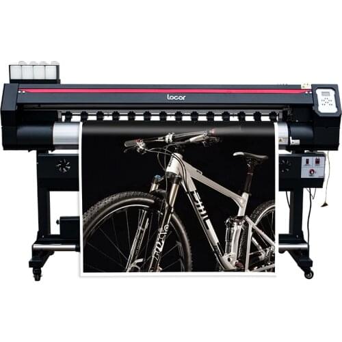 Transfer Paper Inkjet Printer 1.6m Eco Solvent Printer Locor Plotter de Impresion Reliable Quality Outdoor Inkjet Banner Printer
