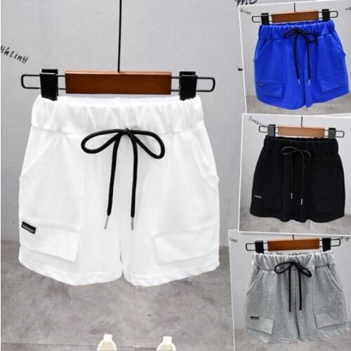 Summer 2-7Y Children Shorts Cotton Shorts For Boys Girls Candy Color Shorts Toddler Panties Kids Beach Short Sports Pants Baby