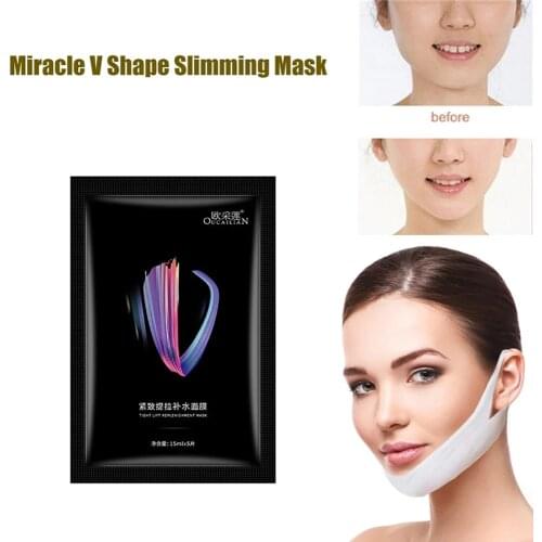 V Line Face Lifting Mask for Double Chin Slimming Shape Tighten Jawline Moisture Skin Wrinkle Removal Strap Women Treatment Too