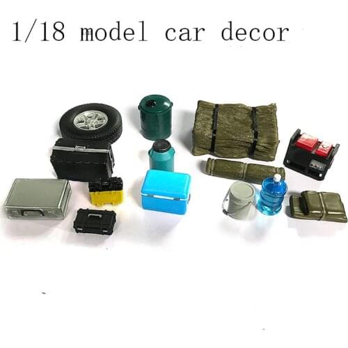 1/18 model crawler Off-road vehicle alloy rc toy car model simulation ornaments decoration accessories parts bucket spare tire
