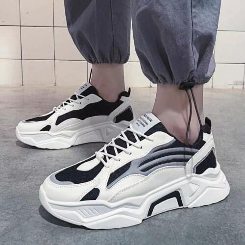 Men Casual Shoes 2021 Spring Autumn Man Sneakers Mesh Shoes Breathable Male Walking Shoes Fashion Comfortable Footwear Hot Sale