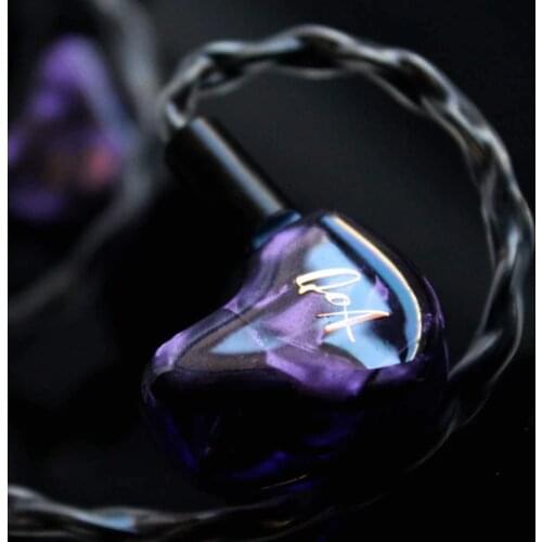 QOA PINK LADY 2BA+1DD Hybrid 3 Driver Unit In Ear Earphone HIFI Monitor Headset With 2Pin Detach Cable Resin IEM Earbud