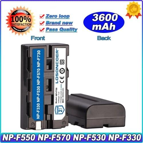 New Battery NP-F550 NP-F570 NP-F530 NP-F330 Battery For Sony CCD-RV100 CCD-RV200 CCD-SC5 CCD-SC6 CCD-SC55 CCD-SC65 CCD-TRV66