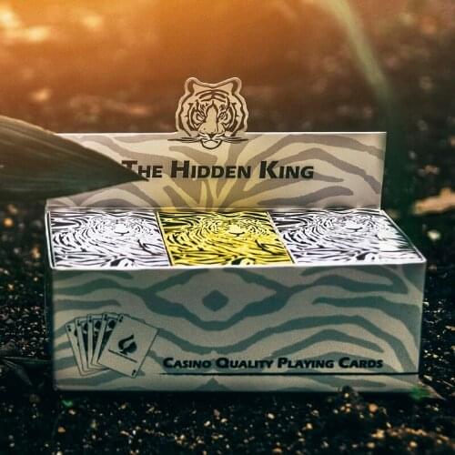 Creative Cardistry Playing Cards Collect Paper Waterproof Tiger Pattern Limited Collection Magic Party Gifts Juego De Mesa Games