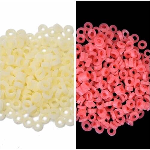 Portable Fishing Baits Earthworm Bloodworm Clip Rubber Rings Lightweight Clip Fishing Lures Professional Fishing Accessory