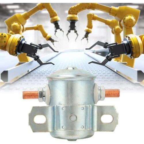 Continuous Duty Solenoid Relay 24059-BP 4-Terminal 12V Insulator Continuous Duty Solenoid Relay For Carts Winch Marine