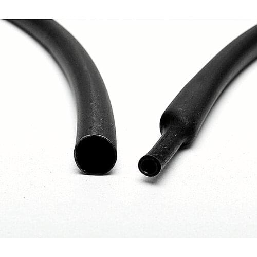 1M 4/6/8/12/16/18/20/24MM 4:1 Ratio Heat Shrink Tube With Glue Dual Wall Adhesive Lined Tubing Sleeve Wrap Wire Cable Kit