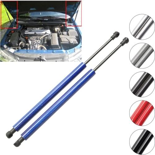 Carbon fiber for Peugeot 406 (8B) 1995-2005 Auto Font Hood Bonnet Gas Struts Dampers Shock Struts Spring Lift Support 685MM