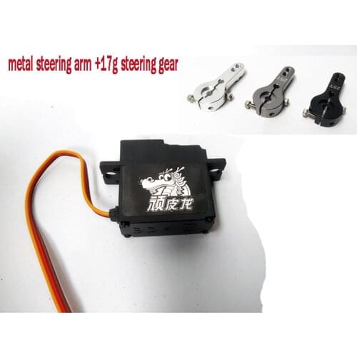 WPL B1 B14 B16 B24 C14 C24 B36 MN D90 D91 1:16 Truck 4WD RC Crawlers Upgrade metal servo arm steering arm +17g steering gear