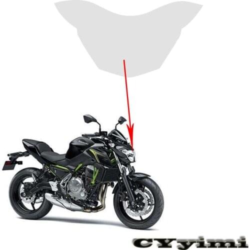 Motorcycle Cluster Scratch Protection Film headlight Protector For KAWASAKI Z650 accessories