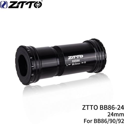 ZTTO BB86 24mm CERAMIC BB92 BB90 Press Fit Bottom Brackets Thread lock for Road Bicycle Mountain bike 24 shaft Crankset chainset